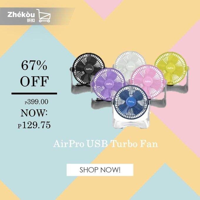 AirPro Turbo USB Fan Lazada PH