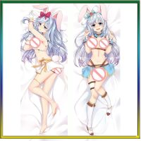 Anime Arifureta Shokugyou De Sekai Saikyo Dakimakura Cover Yue &amp; Shia Haulia Long Hugging ปลอกหมอน 150 * 50 ซม