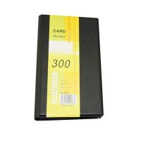 【CW】۩  Business Card Book Large Capacity 300 Hard Holder Office Storage Loose Q1M1