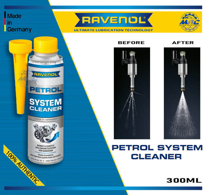 RAVENOL Petrol System Cleaner Injector Cleaner 300ml | Lazada PH