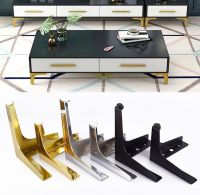 4Pcs Furniture Table Legs Metal Rhombus Sofa Legs Chair Legs Cupboard Cabinet Feet Height 10/13/15/17CM Furniture Leg Furniture Protectors Replacement