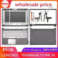 ของแท้ของใหม่สำหรับ Lenovo Thinkbook 15 IML 15-IML IIL15-IIL 4ELVALCLV5 0หน้าจอ LCD ฝาหลังฝาปิดโน้ตบุคเคสด้านล่างที่พักเท้า