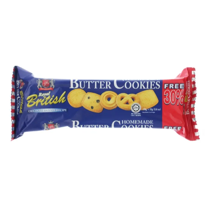 GPR Royal British Homemade Butter Cookies (108g) | Lazada