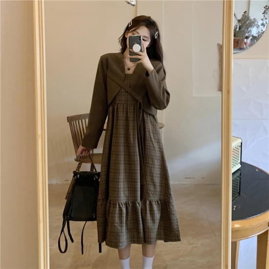 Đầm wrap dress sát nách kẻ sọc phối nơ KK107-10 | Thời trang công sở K&K  Fashion