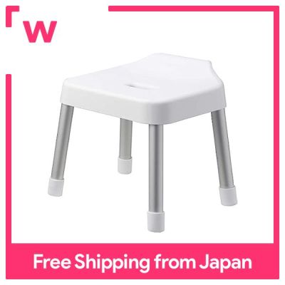 Yamazaki Jitsugyo ติดเก้าอี้อาบน้ำ SH30สีขาวประมาณ W33 X D31.5 X H34cm (ความสูงที่นั่ง: ประมาณ30ซม.) ละอองหมอกระบายอากาศได้และ7307แห้งง่าย