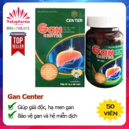 Gan Center Giúp hạ men gan, bảo vệ gan và hệ miễn dịch, giảm viêm gan virus