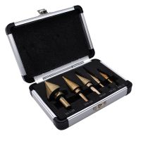 50 Sizes Step Drill Bit Set Tools high speed steel Aluminum Case Metal Drilling Tool for Metal Wood