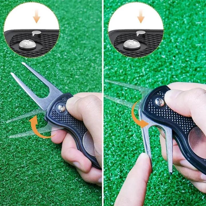training-accessory-divot-fork-ball-golf-pitch-fork-ball-marker-putting-golfer