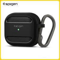 CW Original Spigen Rugged ArmorEarphoneForAirPods 3 Air Pods 3 /2021Headphones Cover With Carabiner