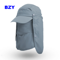 BZY หมวกถอดได้อเนกประสงค์1ชิ้นหมวกแห้งเร็วอเนกประสงค์สำหรับกลางแจ้ง Topi Memancing หมวกบังแดดหมวกเบสบอล