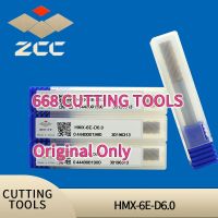 68HRC ZCC CT HMX-6E-D6.0 ดอกเอ็นมิลคาร์ไบด์ 6 ร่องแบนพร้อมก้านตรงและคมตัดยาว