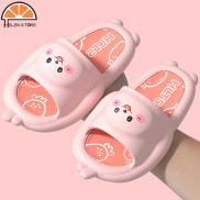 HS Children s Cartoon Lop Rabbit Sandals Girls Cute Princess Anti