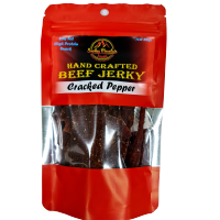 Beef Jerky Cracked Pepper Flavor - Traditional Handcrafted Jerky (50grms) ออริจินัลบีฟเจอร์กี้ – 50 กรัม