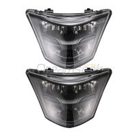 12โวลต์ LED ไฟหน้าไฟต่ำสูงไฟหน้ารถจักรยานยนต์สำหรับ Yamaha LC135 V1ล้าง/ควันด้านหน้าขับรถโคมไฟ H Ead Light