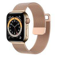 Magnetic Strap for Apple watch UItra 8 7 6 5 4 SE 45mm 41mm 44mm 40mm Metal stainless double section bracelet iwatch 3 42mm 38mm