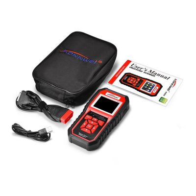 [ราคาถูก] KONNWEI KW850 OBDII EOBD ออโต้คาร์วินิจฉัยสแกนเนอร์เครื่องอ่านรหัสเครื่องมือสแกน