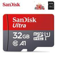 การ์ดหน่วยความจํา SanDisk Micro SD TF / SDCard 32GB 64GB 32g 64g 128g 120M / S Microsd Class10 UHS-1 Flash Ultra 128GB กล้อง / โทรศัพท์