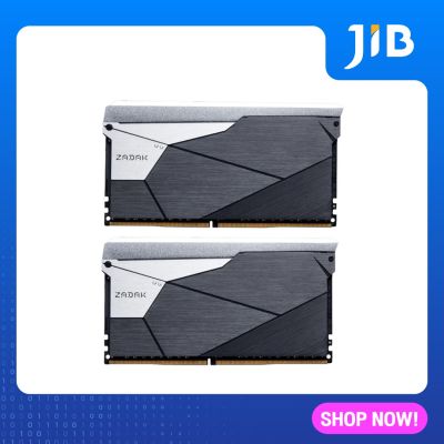 JIB 64GB (32GBx2) DDR4/3200 RAM PC (แรมพีซี) ZADAK SHIELD DC RGB (ZD4-SHC32C14-64GDSD)
