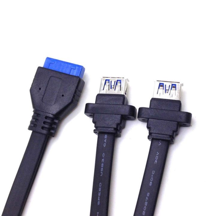 dual-2-port-usb-3-0-front-panel-extension-cable-a-type-female-to-20-pin-box-header-female-slot-adapter-cable