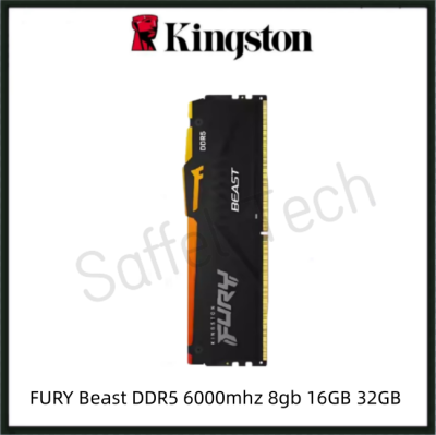 Kingston FURY Beast RGB 8gb 16GB 32GB DDR5 6000MHz Desktop Memory