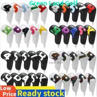 2023 NEW for♤ [10pcs/set]Gradient Color Golf Iron Covers Golf Club Head Covers with Magnet closure or Velcro closure PU Leather Golf Iron set Headcover Golf Accessory