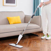 ไม้ถูพื้น ไม้ม๊อบ ไม้ถูพื้นสเปรย์ Spray Mop ม๊อบดันฝุ่น ไม้ถูพื้นแบบสเปรย์ Flat Mop หมุนได้ 360 องศา ไม่กินพื้นที่ ส่งจากไทย