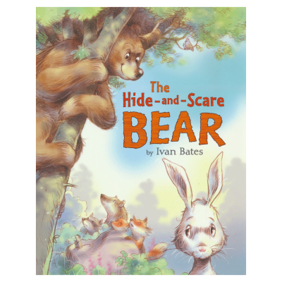 The hide and scare bears English story picture book original English book