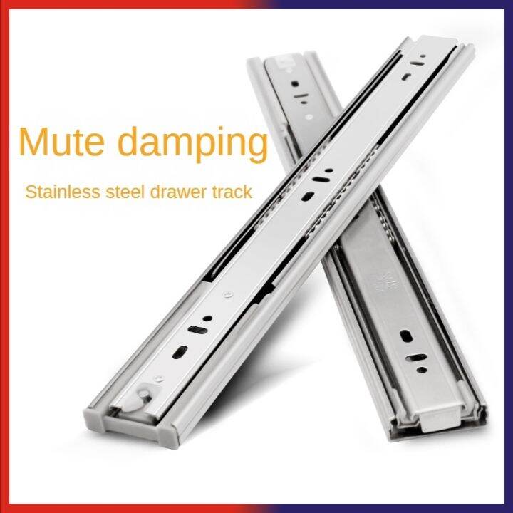 2 Pcs Full Extension Drawer Slides Drawer Runners Slider