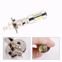 1Pc H1 H3 LED Bulbs 6000K White Super Bright High Power 10-SMD 5630 Car Fog Light Driving DRL Auto Lamp