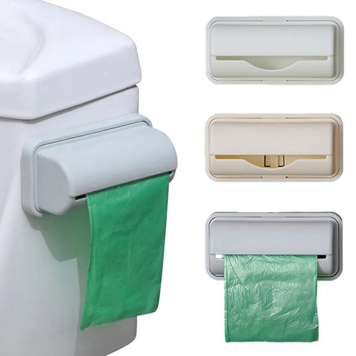 yiyoo-กล่องเก็บของถุงใส่ขยะสำหรับติดผนังห้องครัวห้องน้ำที่แขวนถุงร้านขายของชำที่ใส่ถุงพลาสติกในครัว