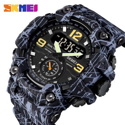 2021New Digital Wristwatch Sport Watch Men Watches Men Clock Dual Movement 3 Time Shockproof Waterproof Electronic Relogio Masculino