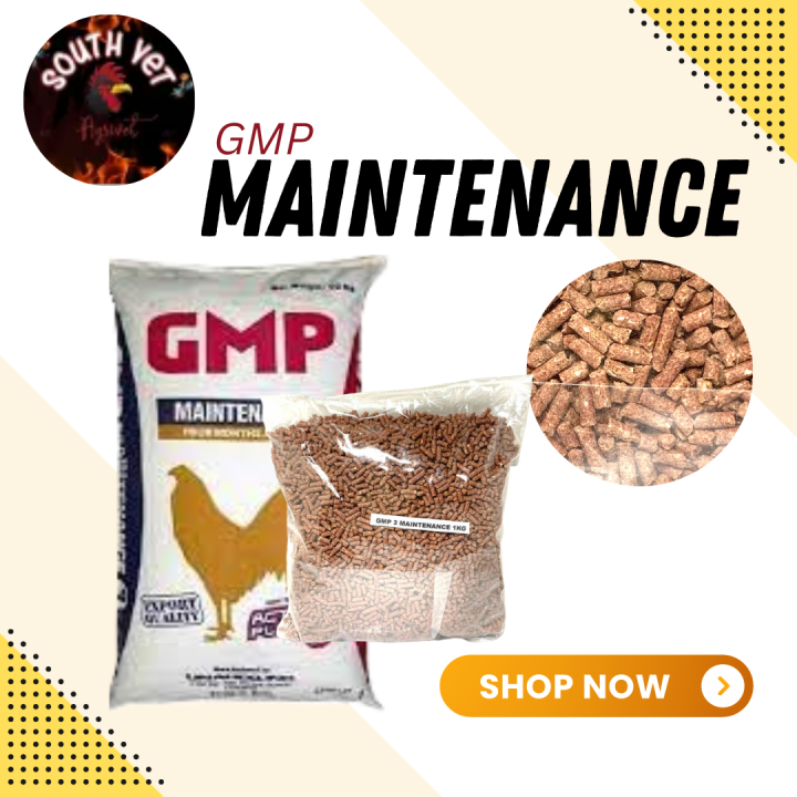 [SOUTH VET II] GMP Maintenance 4 months and up for Gamefowl Fighting Cocks / Repacked 1kg 2kg