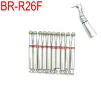 10ชิ้นกล่องทันตกรรม Diamond Burs ความเร็วต่ำสำหรับ RA 2.35Mm Shank Handpiece Polisher สำหรับทันตแพทย์ BR-R26F