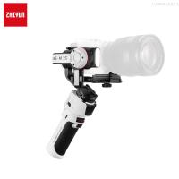 ZHIYUN CRANE-M3S คอมโบกล้องมือถือ3แกน,กิมบอลในตัวมีไฟ LED PD ชาร์จเร็วแบตเตอรี่ขาตั้งกล้องเล็กๆเป้สะพายหลังที่ยึดโทรศัพท์สำหรับกล้อง DSLR มิลเลอร์เลสสมาร์ทโฟน