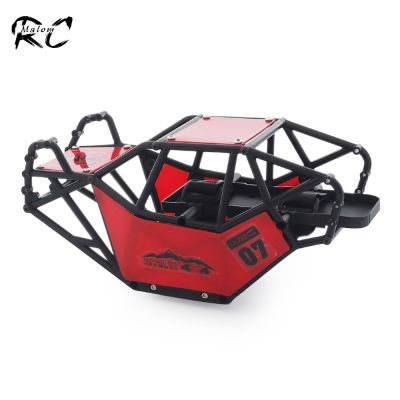 Nylon Rock Buggy Roll Cage 1.9 Shafty Tube Frame Chassis Kit for 1/10 RC Crawler Car Gmade R1 Axial Capra 1.9S DIY Parts
