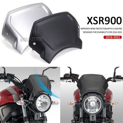 ตัวเบี่ยงสำหรับยามาฮ่า XSR900 XSR-900 2016-2021 XSR 900ตัวเบี่ยงกระจกรถจักรยานยนต์ที่บังลมชิ้นส่วนปกป้องหน้าจอ2020 2018 2019