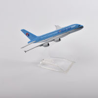 JASON TUTU 16cm Korean Air Airbus 380 Airplane Model Plane Model Aircraft Diecast Metal 1400 Scale Planes Dropshipping