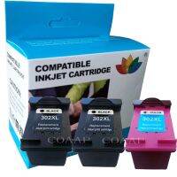 หมึกสำรองสำหรับ Hp302 F6U68AE สีดำสำหรับ HP Officejet 3800 3830 3831 3833 3834 4650 4654 3833 3834เครื่องพิมพ์3835