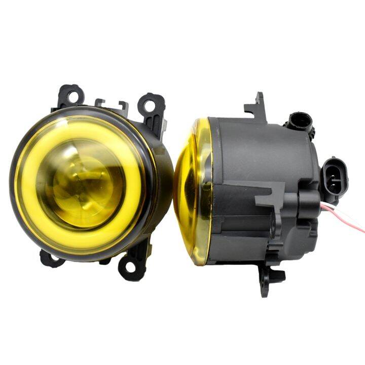 2pcs-fog-lamp-assembly-h11-led-12v-for-ford-freestyle-2005-fog-light-angel-eye-drl-car