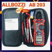 ALLBOZZI AB-203 NCV TRUE-RMS 600A/AC-DC 600V/AC-DC Clamp meter digital คลิปแอมป์ แคล้มป์มิเตอร์ดิจิตอล มัลติมิเตอร์ดิจิตอล มิเตอร์วัดไฟ