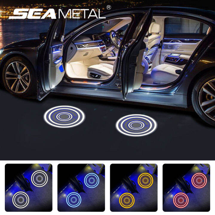 SEAMETAL Car Light Wireless LED Door Projector Laser Projector