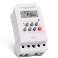 Ultrarich SINOTIMER 12V รายสัปดาห์7วันสวิตช์ตั้งเวลาแบบดิจิตอลควบคุมรีเลย์