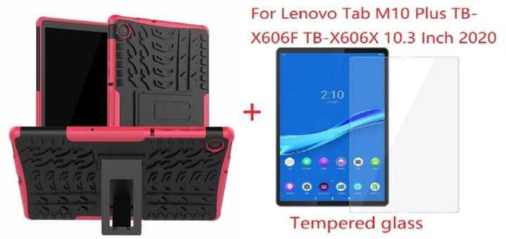 bottles-electron-tpu-แท็บเล็ต3-in-1-ปกป้องแท็บเคสโทรศัพท์-lenovo-m10-fhd-plus-10-3นิ้ว2020-tb-x606f-tb-ปากกาฝาครอบฐานตั้ง-x606x