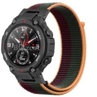 สำหรับ Amazfit T Rex สายผ้าไนลอนลายพราง,สายรัดข้อมือสปอร์ตสำหรับ Xiaomi Amazfit T-Rex Pro สายรัดข้อมือ