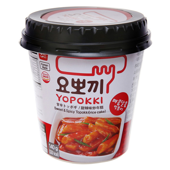Combo bánh gạo yopokki cay ngọt 140g 3 cốc - ảnh sản phẩm 2