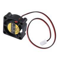 15Pcs DC 12V 0.1A 2Pin 25mm X25mm X10mm Mini Brushless Cooling Fan,Black