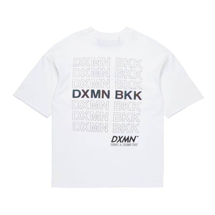 ราคาระเบิดdxmn-clothing-have-a-dxmn-day-v-2-oversized-tee-white-s-3xl-akq7