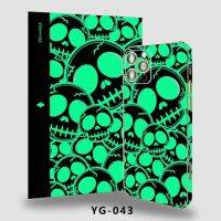 ฟิล์มไฮโดรเจลหลัง ลายเรืองแสง YG 3 ชั้น  ขนาด 12x18 ซม Skin case ใช้กับเครื่องตัดฟิล์มไฮโดรเจล