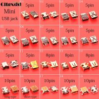 【Wireless】 พอร์ตเบ้า Usb ขนาดเล็กตัวเมีย Cltgxdd V3สำหรับ MP3 MP4 USB Type B 5pin 8pin1 0pin SMT SMD อะไหล่ซ่อมแซมชิ้นส่วนเชื่อมต่อแจ็ค USB