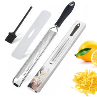 Professional zecting TOOL Premium KITCHEN Multi-Purpose Citrus Heavy Duty ใบมีดสแตนเลส Lemon zester Cheese grater